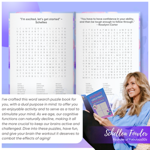 Positivity Word Search For Women Over 50 (Large Print) Fabulous50s