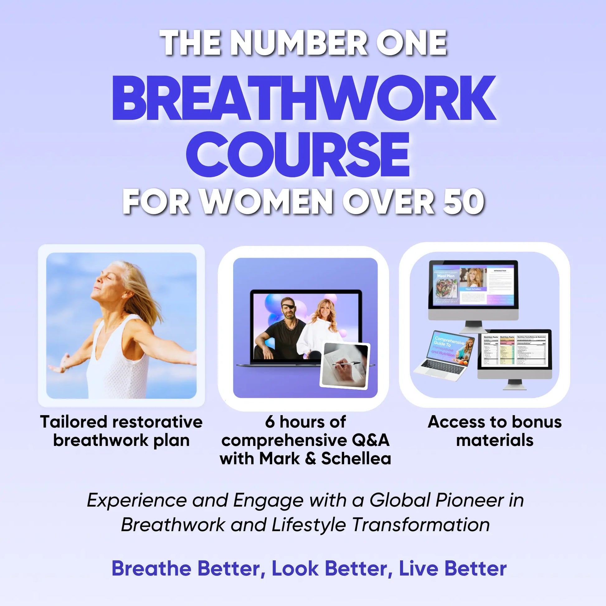 The No. 1 Breathwork Course for Women Over 50 Fabulous50s