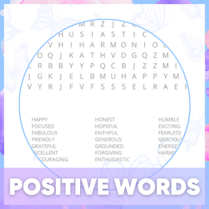 Positivity Word Search For Women Over 50 (Large Print)