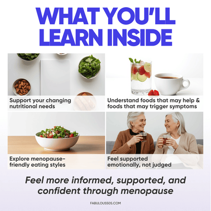 A Comprehensive Guide to Menopause and Nutrition
