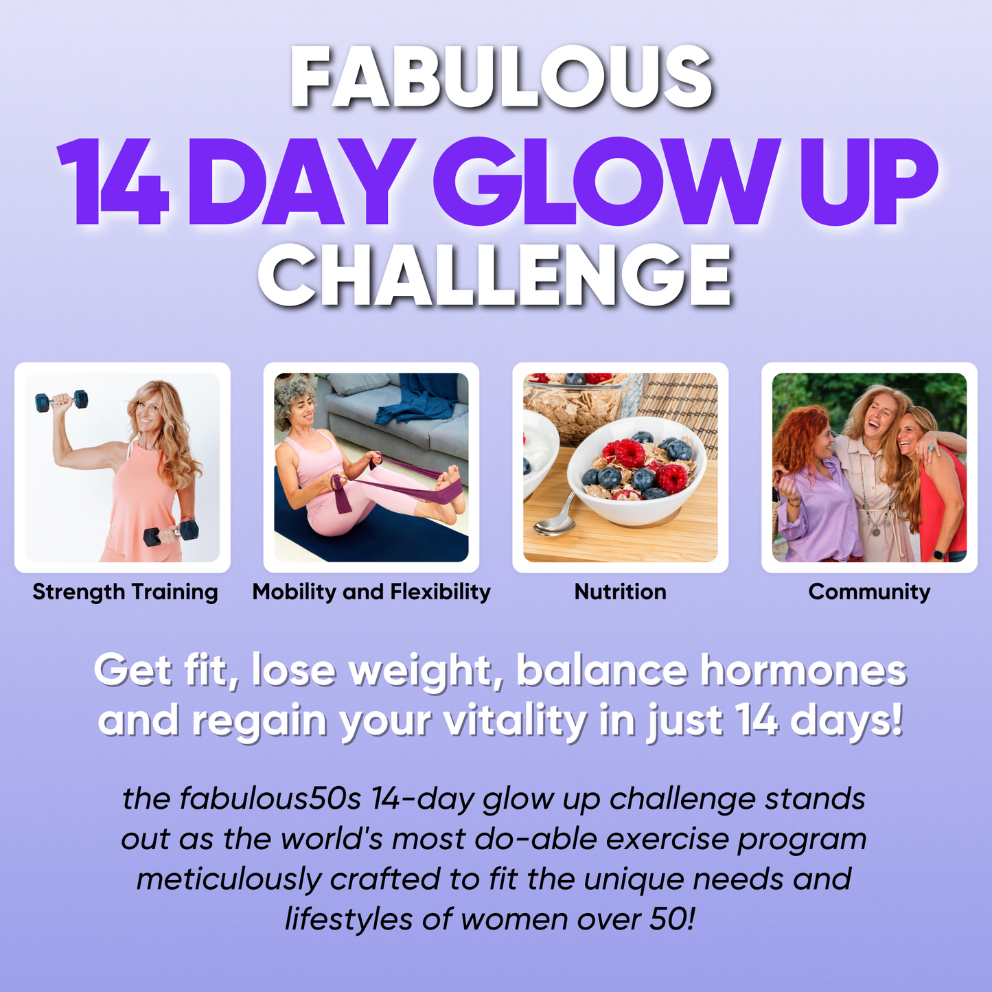 Fat Loss and Glow Up 14-Day Challenge